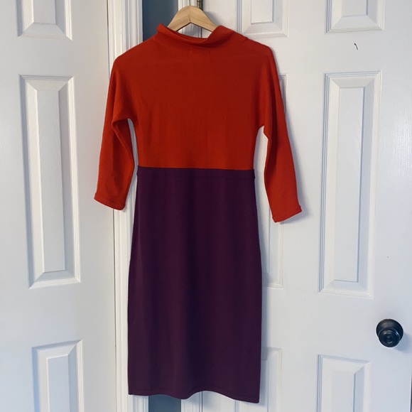 Boden Alexa Colorblock Sweater Dress - Picture 2 of 2